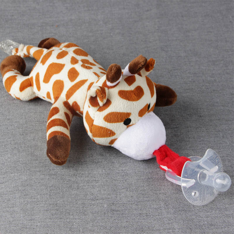 Stuffed Animal Pacifier Clip